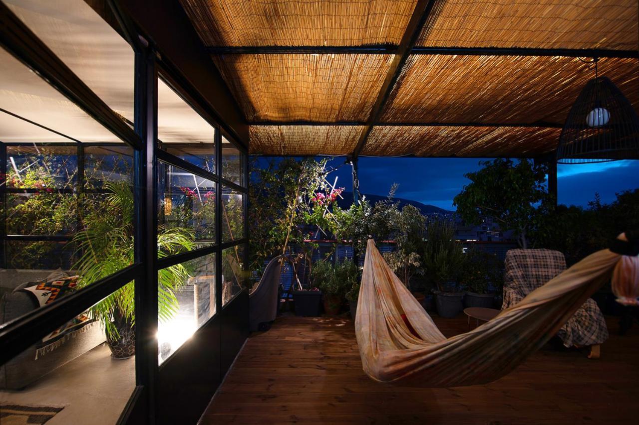 Unique Solar Penthouse With Jacuzzi And Sauna In Central Atenas Exterior foto